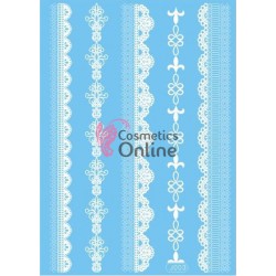 Tatuaje temporare pentru corp HENNA Alb J003